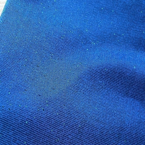 Opening Ceremony Women's Sz 6 Blue Iridescent Shimmer Silk Skirt - Picture 7 of 7